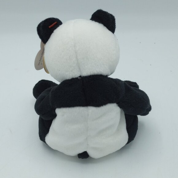Vintage TY Beanie Baby Mandy Panda Bear - Retired 2004 - Plush Toy - Picture 5 of 12